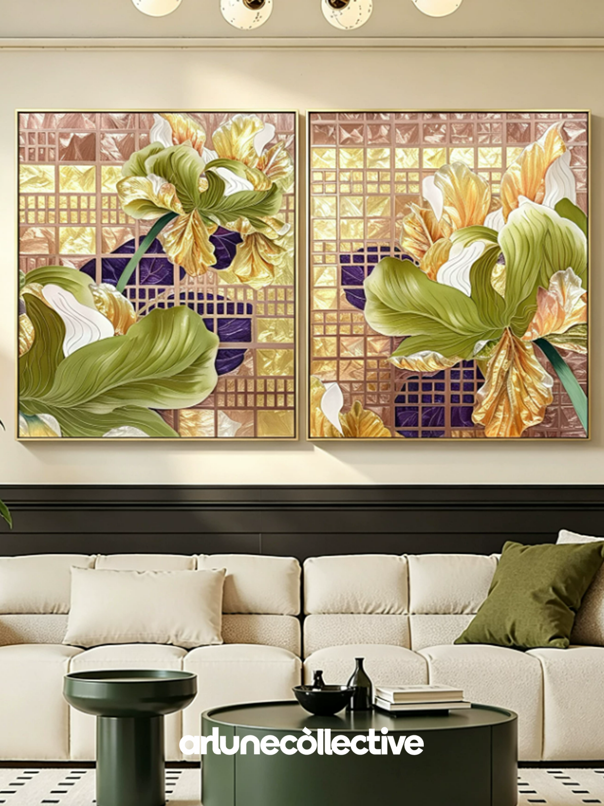 American Vintage Luxe Wall Art
