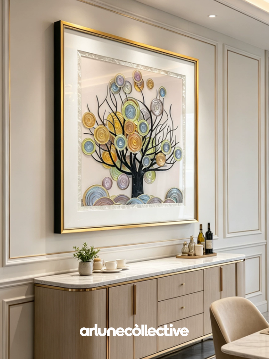Fortune Tree Square Wall Art