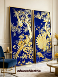 Peacock & Phoenix Classic Art Duo