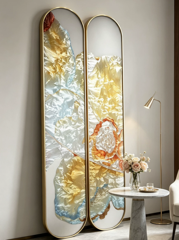 Prosperity Blossom Diptych