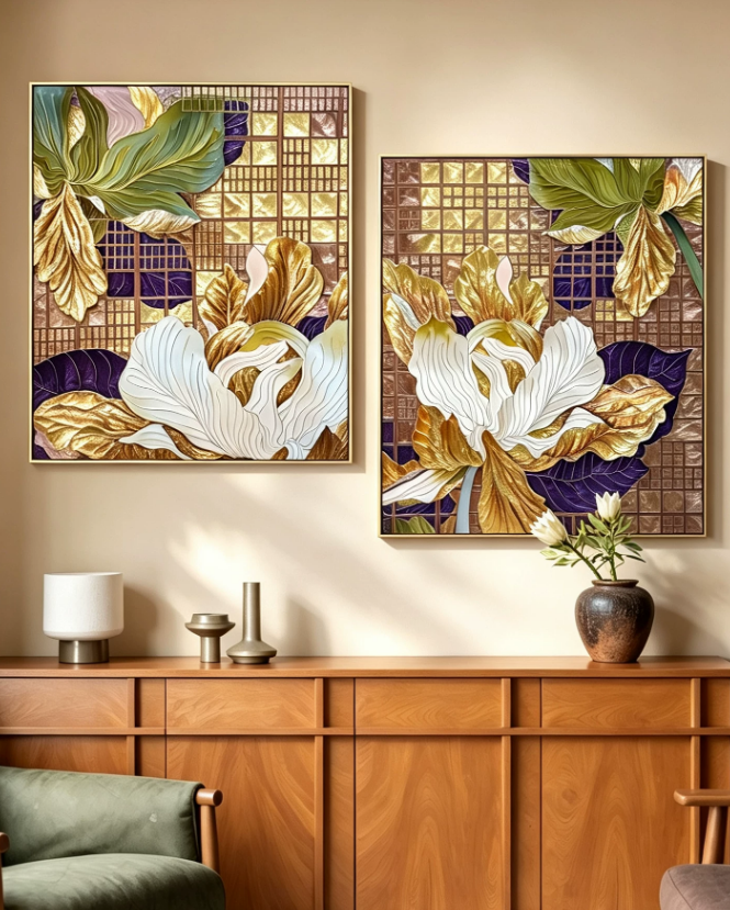 American Vintage Luxe Wall Art