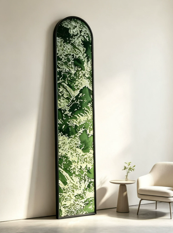 Textured French Luxe Entryway Art