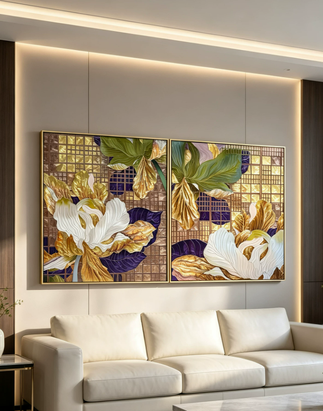 American Vintage Luxe Wall Art