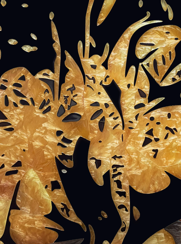 Refined Luxe Statement Wall Art