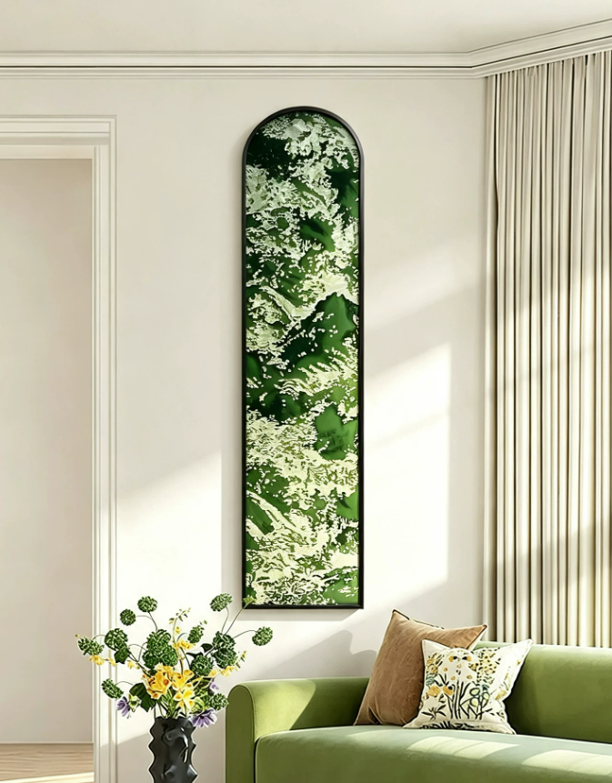 Textured French Luxe Entryway Art