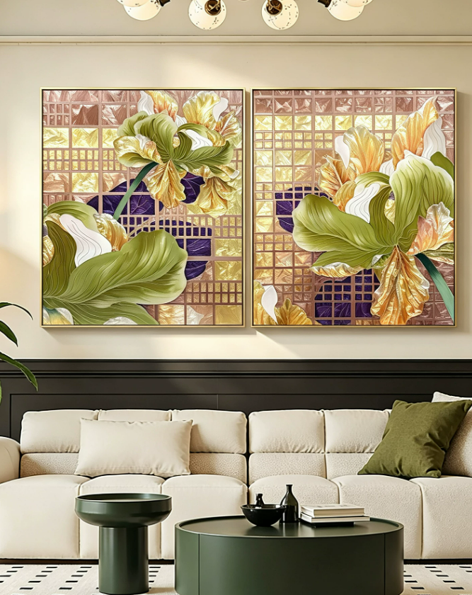 American Vintage Luxe Wall Art